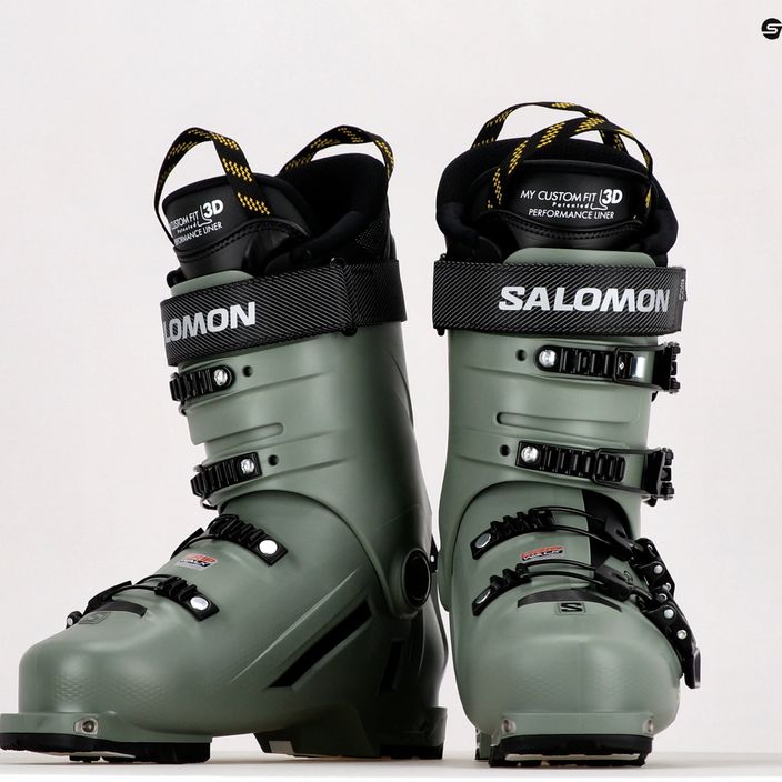Skischuhe Herren Salomon Shift Pro 100 AT grün L478 11