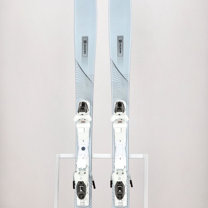 Ski Damen Salomon Stance W8 + M1 GW weiß L41494/L4113261 10