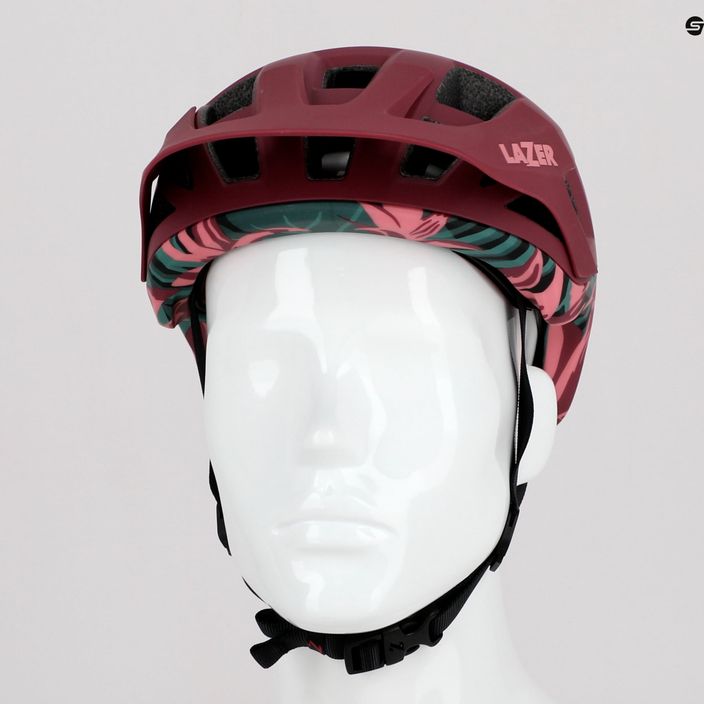 Fahrradhelm Lazer Coyote CE-CPSC rot 13