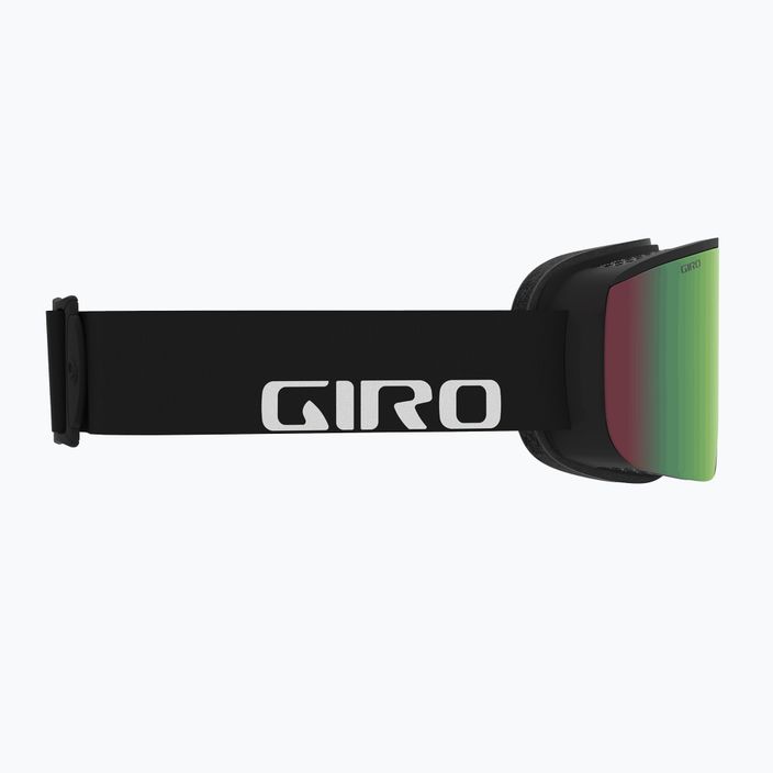 Giro Axis schwarz Wortmarke/Smaragd/Infrarot Skibrille 7
