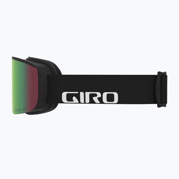 Giro Axis schwarz Wortmarke/Smaragd/Infrarot Skibrille 8