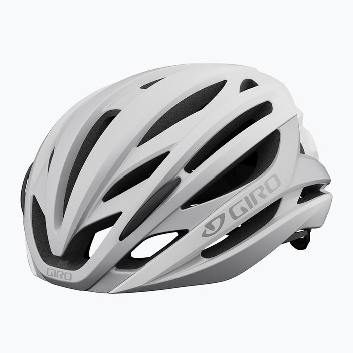 Giro Syntax Integrated MIPS matt weiß/silber Fahrradhelm