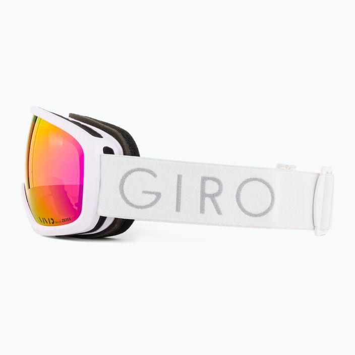 Damen-Skibrille Giro Millie weiß core light/vivid pink 4