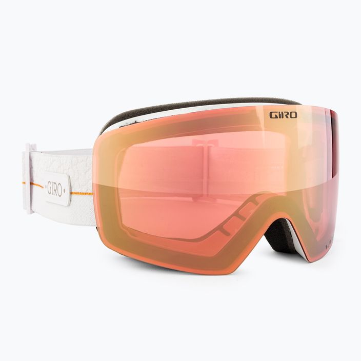 Giro Contour RS Damen Skibrille weiß craze/vivid rose gold/vivid infrared 2