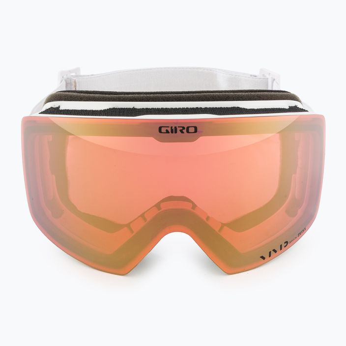 Giro Contour RS Damen Skibrille weiß craze/vivid rose gold/vivid infrared 3