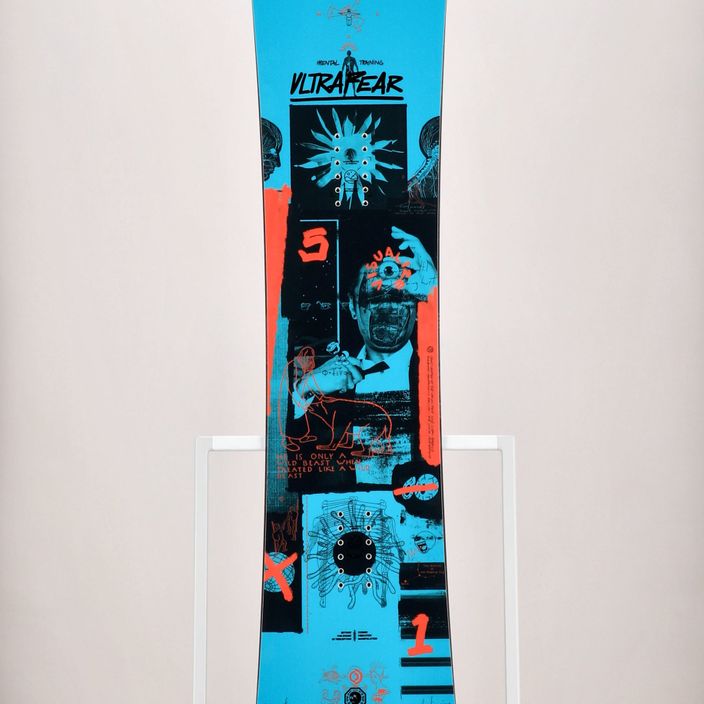 Herren Snowboard CAPiTA Ultrafear blau-rot 1211128 10