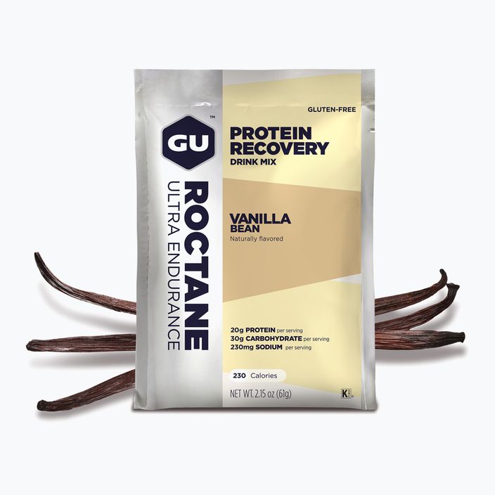 GU Roctane Recovery Drink Mix Vanille Bohne 2