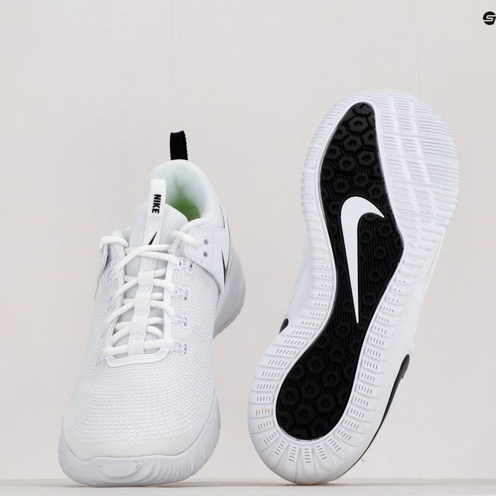 Herren Volleyball Schuhe Nike Air Zoom Hyperace 2 weiß und schwarz AR5281-101 10