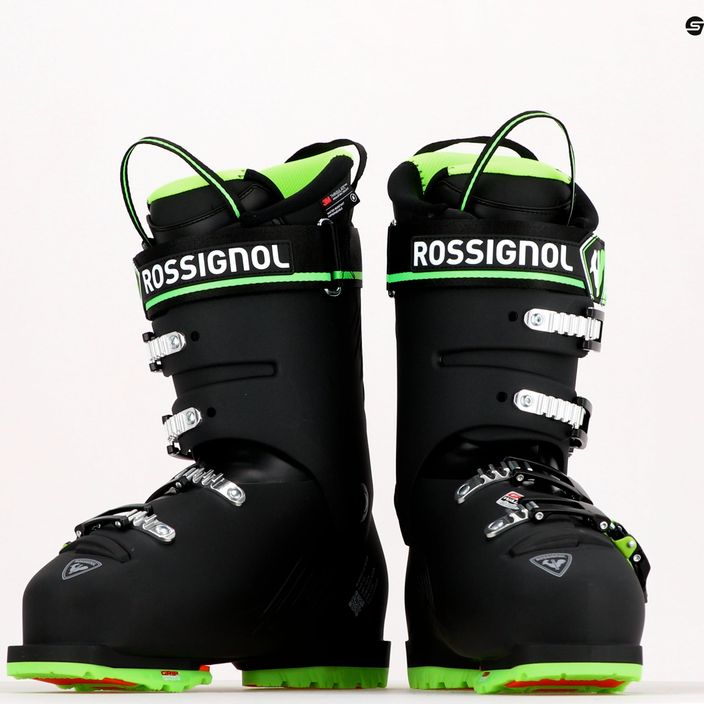 Skischuhe Rossignol Hi-Speed 120 HV black/green 10