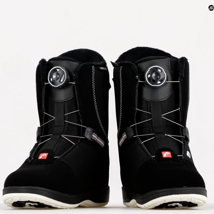 Kinder Snowboard Boots HEAD Jr Boa schwarz 355308 9