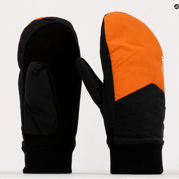 Salewa Kinder-Trekking-Handschuhe Ptx/Twr schwarz/orange 00-0000028518 9