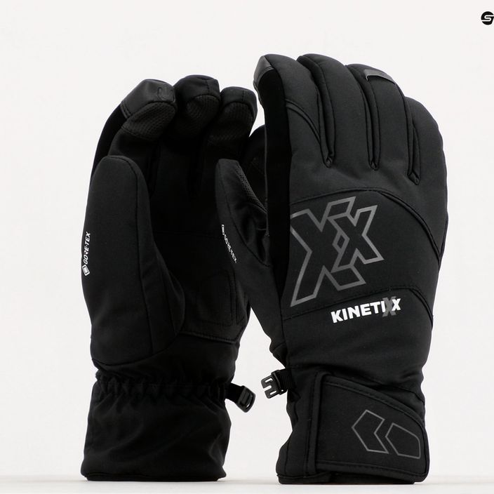 Men's KinetiXx Barny Ski Alpin Handschuhe Schwarz 7019-210-01 6