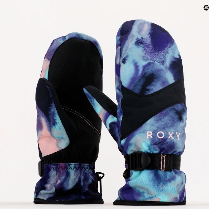 Snowboard-Handschuhe für Frauen ROXY Jetty 2021 niebieski/fioletowo/różowo/czarny 8