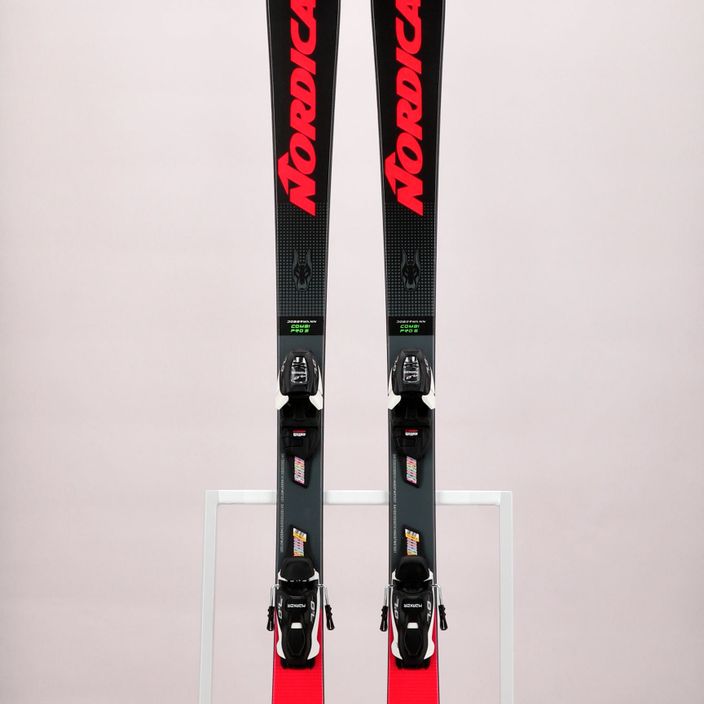Ski Kinder Nordica DOBERMANN Combi Pro S FDT + Jr 7. schwarz-rot A133ME1 16
