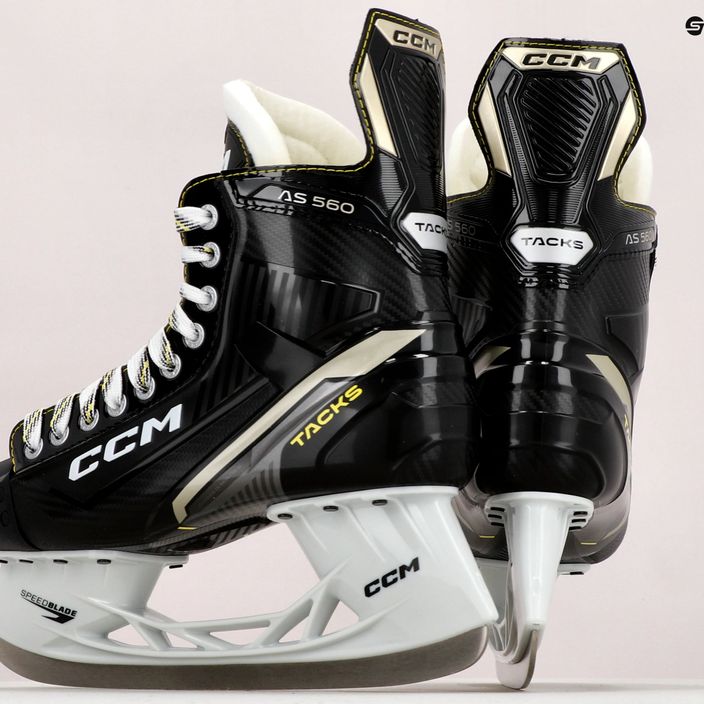 CCM Tacks AS-560 schwarz Eishockey Schlittschuhe 4021487 13
