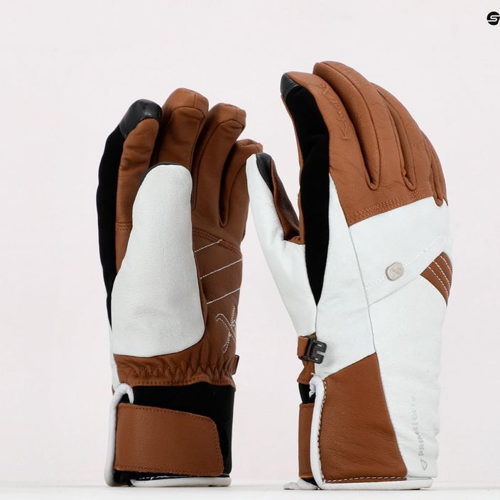 Damen KinetiXx Annouk Ski Alpin Handschuhe Weiß 7020-190-05 6
