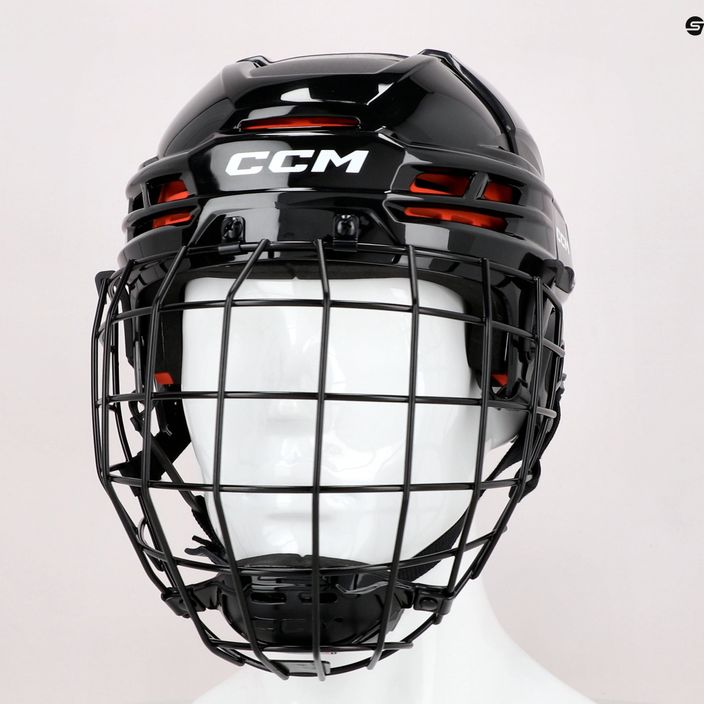 CCM Tacks 70 Combo Hockey Helm schwarz 4109852 13