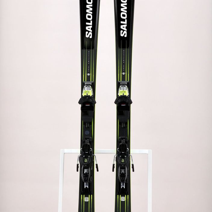 Ski Salomon S Max 1 + M11 GW schwarz-gelb L47557 11