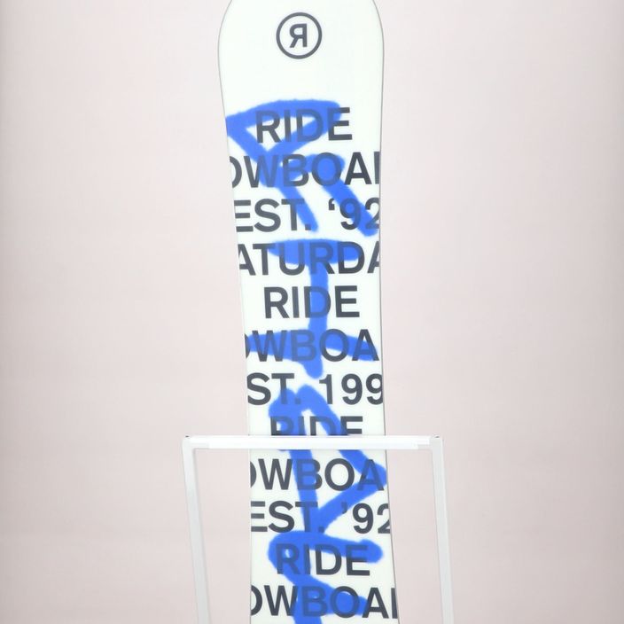 Snowboard Damen RIDE Saturday weiß-blau 12G18 12