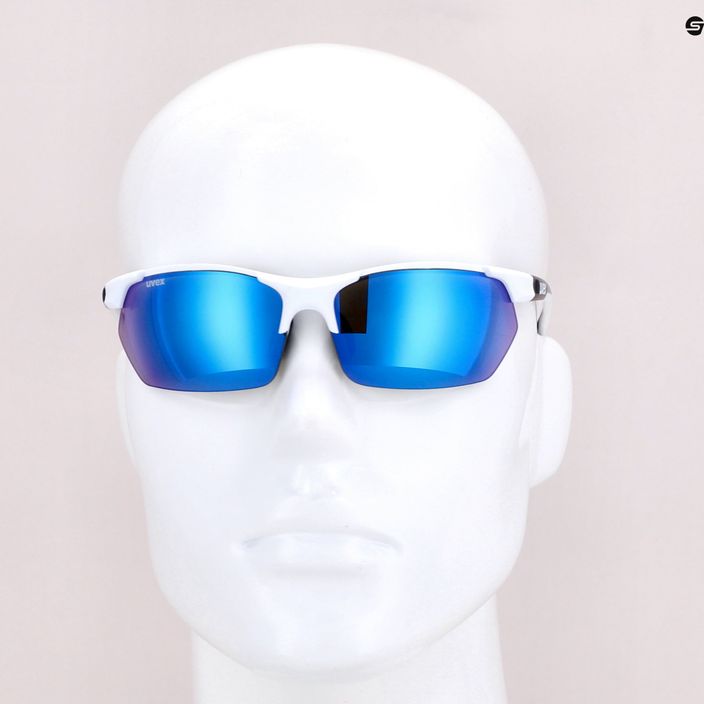 UVEX Sportstyle 114 Sonnenbrille schwarz und weiß S5309398216 9