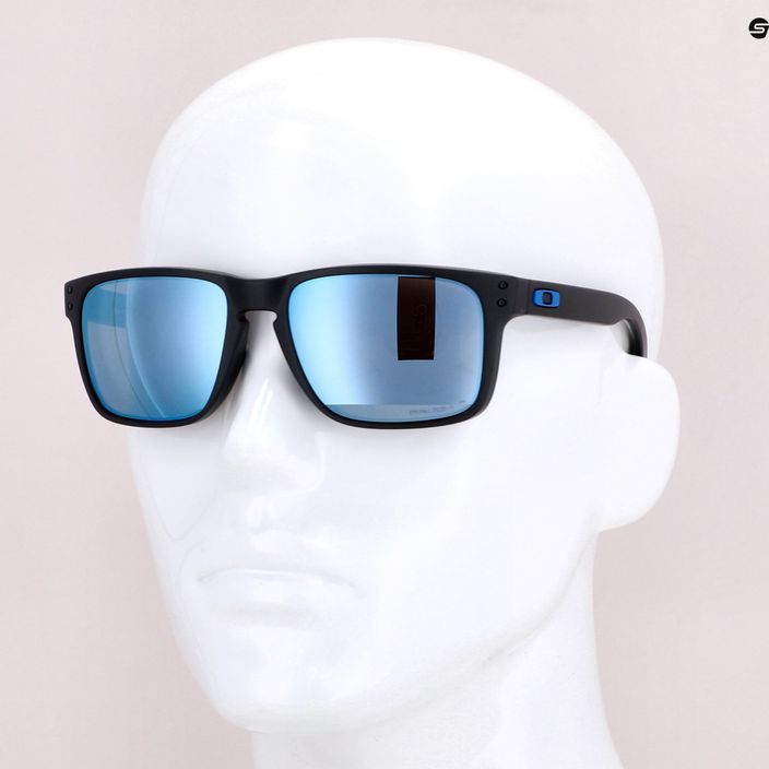 Oakley Holbrook XL Sonnenbrille schwarz und blau 0OO9417 7