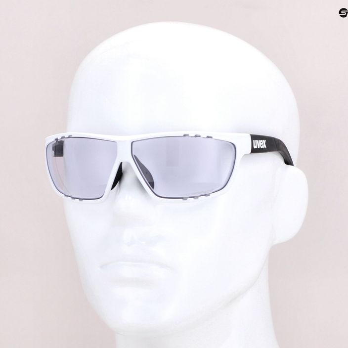 UVEX Sportstyle 706 V Sonnenbrille schwarz und weiß S5320058201 7