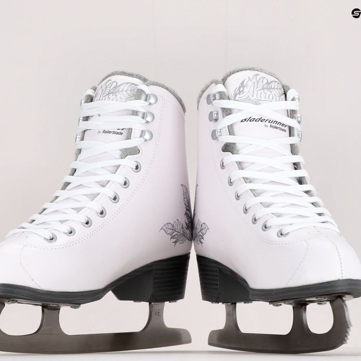 Eiskunstlauf-Schlittschuhe Damen Bladerunner Aurora weiß-silber G124 862 13