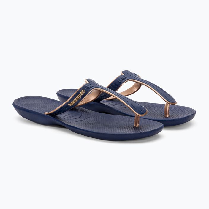 Havaianas Casuale Pantoletten marineblau 4