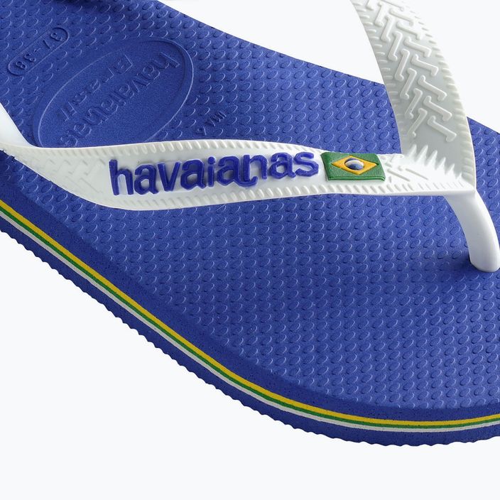 Havaianas Brasil Logo blau Zehntrenner H4110850 12