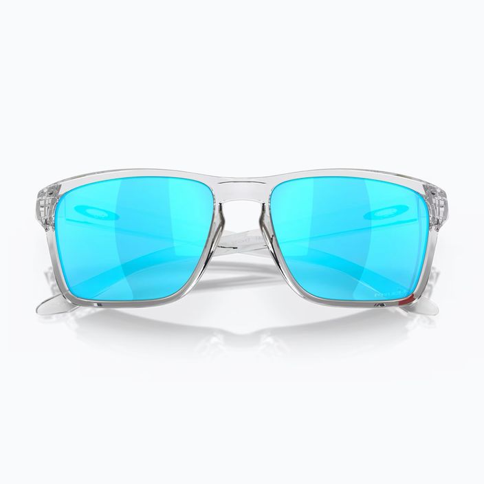 Oakley Sylas XL poliert klar/Prisma Saphir-Sonnenbrille 5