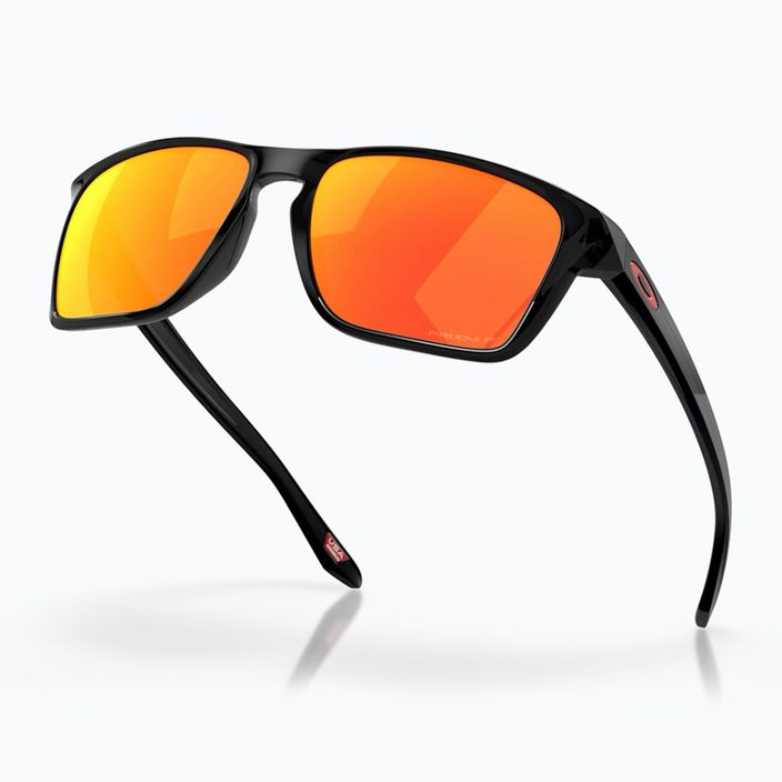 Oakley Sylas XL schwarz Tinte/prizm Rubin polarisierte Sonnenbrille 4