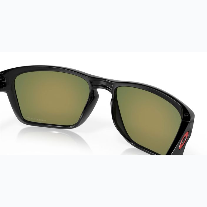 Oakley Sylas XL schwarz Tinte/prizm Rubin polarisierte Sonnenbrille 7