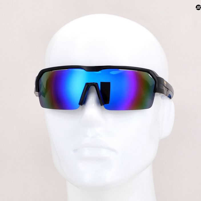 Ocean Sunglasses Race schwarz-blaue Fahrradbrille 3801.1X 6