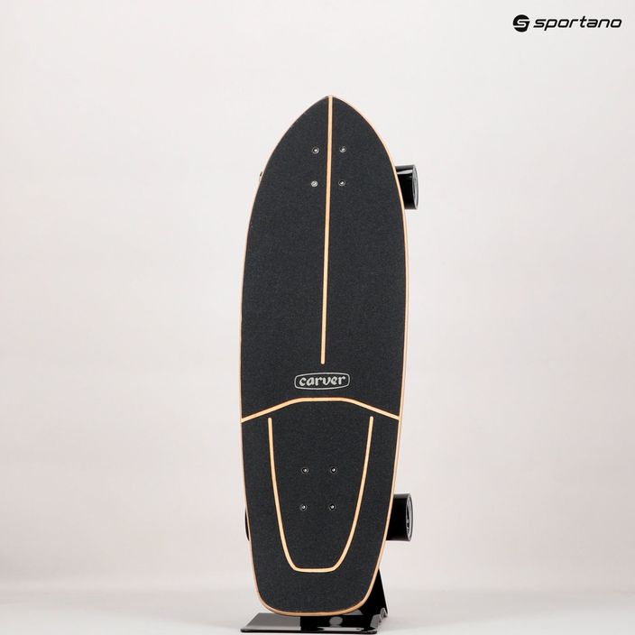 Surfskate Skateboard Carver CX Raw 31" Resin 222 Complete blau-weiß C11211135 16