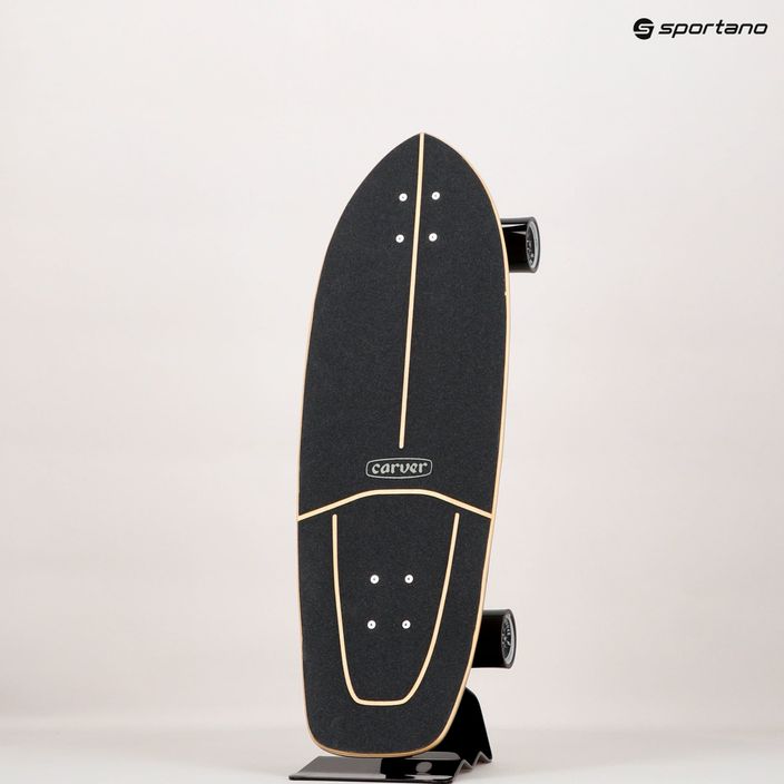 Surfskate Skateboard Carver CX Raw 3.25" Firefly 222 Complete orange-weiß C11211136 12