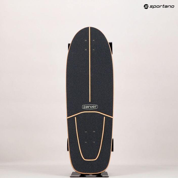 Surfskate Skateboard Carver C7 Raw 31.25" Knox Phoenix 222 Complete schwarz-rot C11311133 11