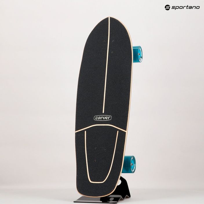 Surfskate Skateboard Carver CX Raw 32" Super Surfer 22 Complete blau-schwarz C1121164 11
