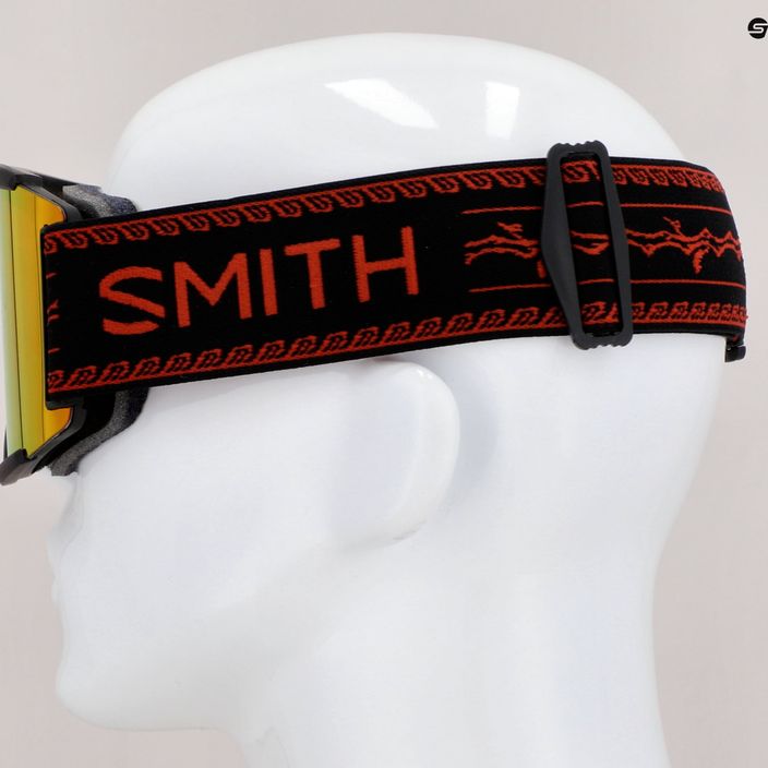 Skibrille Smith Squad XL ac/zeb powell/chromapop everyday red mirror M675 9