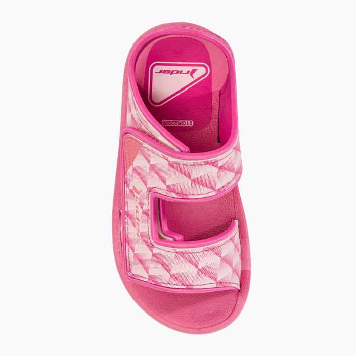 RIDER Basic Sandale V Baby rosa Sandalen 5