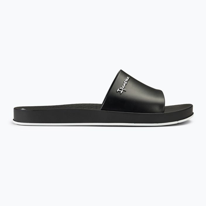 Ipanema Slide Unisex Flip-Flops schwarz / weiß 2