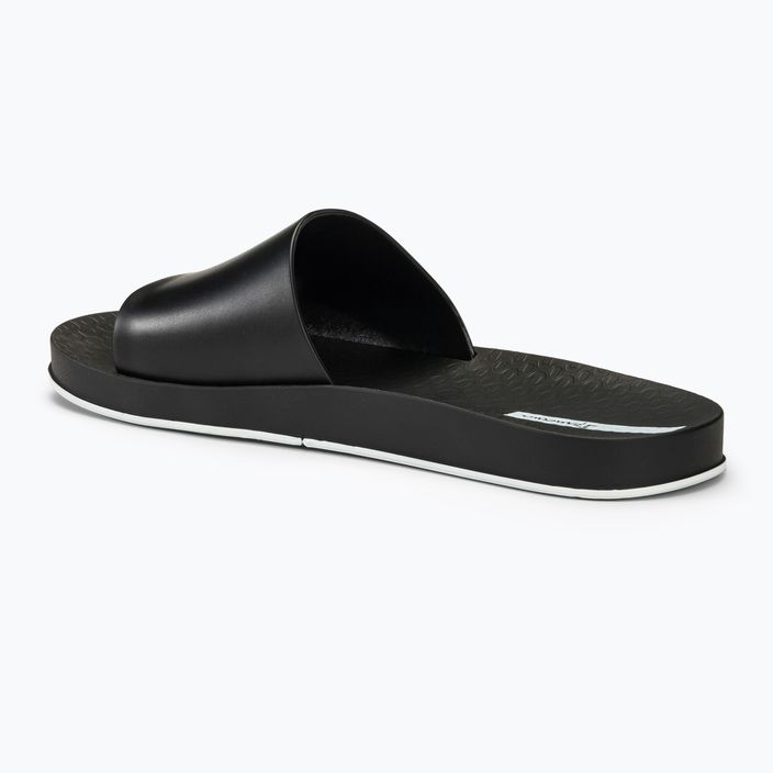 Ipanema Slide Unisex Flip-Flops schwarz / weiß 3