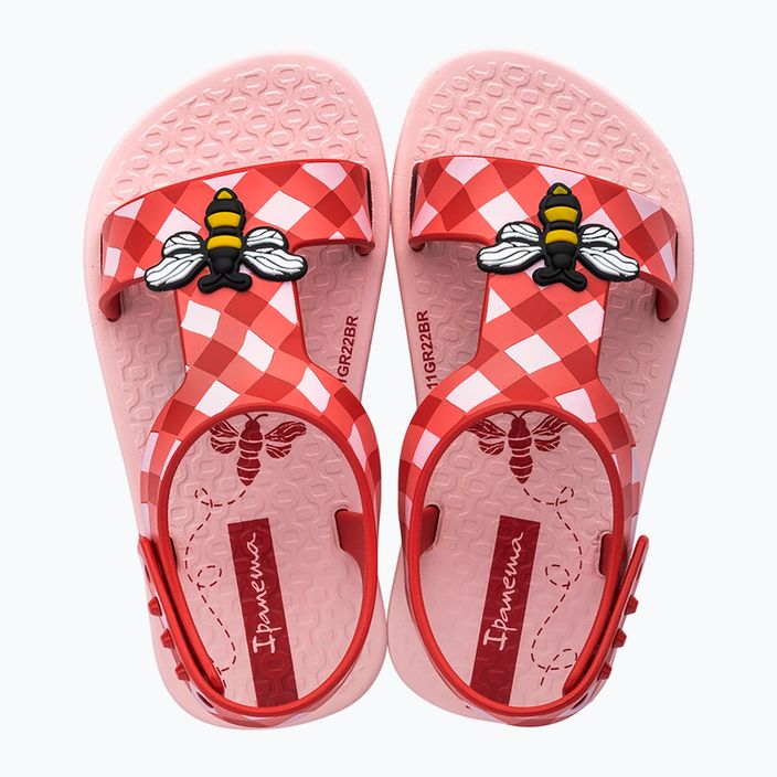 Ipanema Dreams IX Baby rosa/rote Sandalen 9