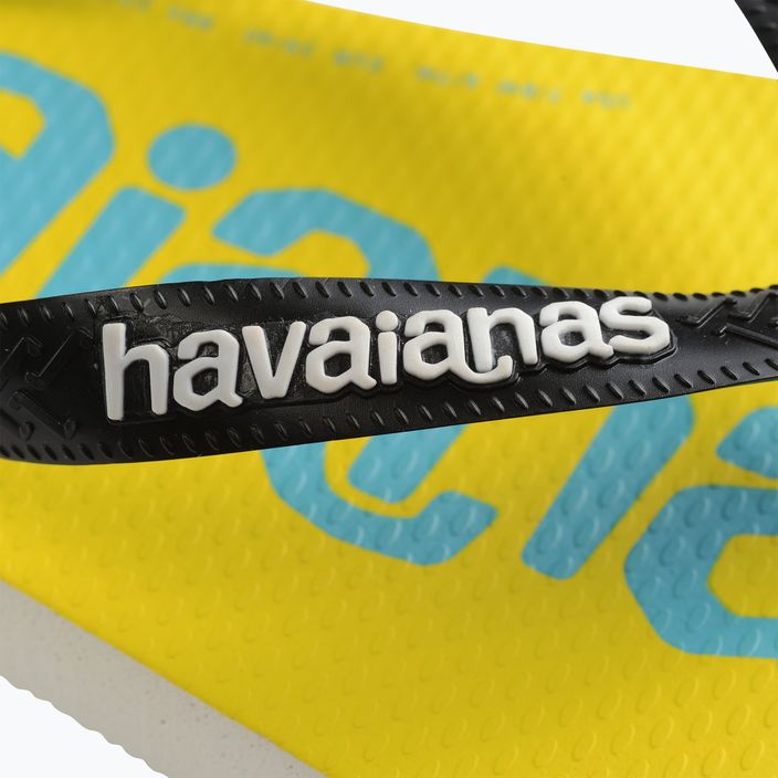 Havaianas Top Logomania 2 Flip Flops weiß / schwarz 5