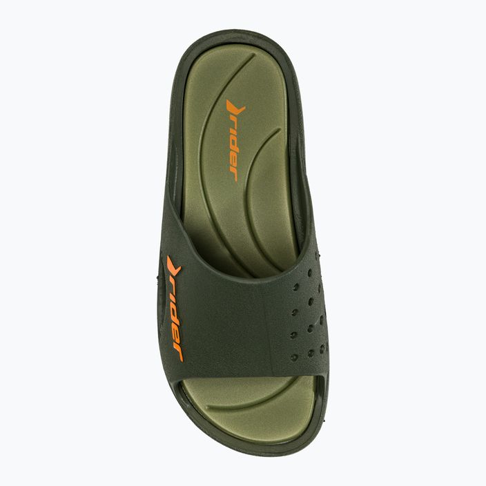 Slides Schlappen  Herren RIDER Bay XIII green/orange 5