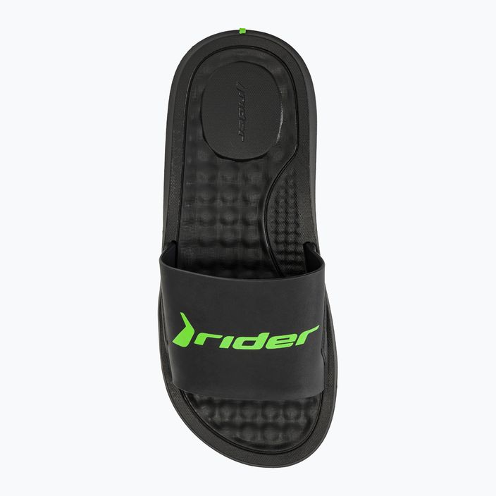 RIDER Step Slide schwarz/grün Herren-Flip-Flops 5