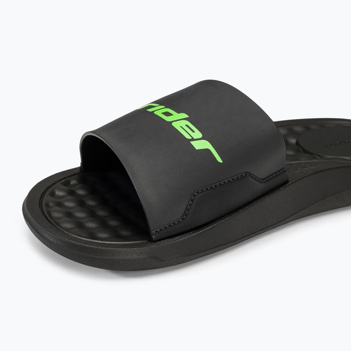 RIDER Step Slide schwarz/grün Herren-Flip-Flops 7