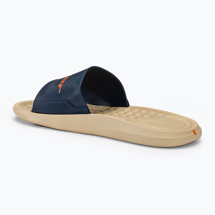 RIDER Step Slide beige/blau/orange Herren-Flip-Flops 3