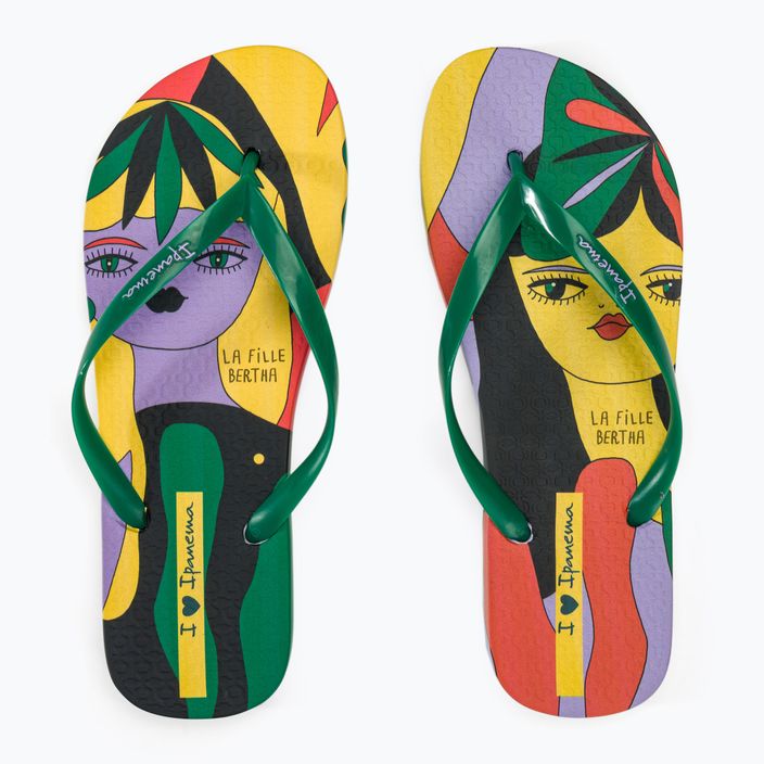 Flip-Flops Damen Ipanema Graffiti III lilac/green 8