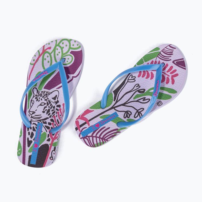 Flip-Flops Damen Ipanema Graffiti III lilac/blue 3