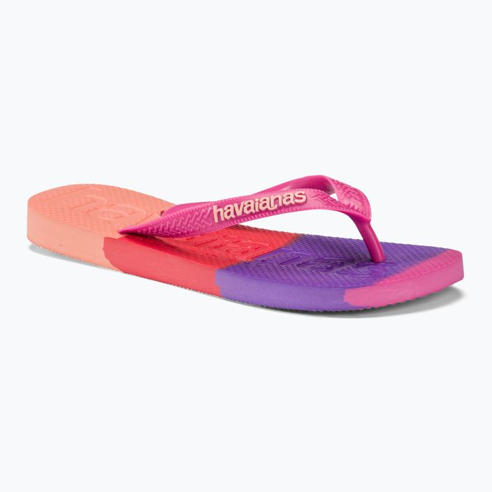 Havaianas Top Logomania Colors II rosa flux flip flops